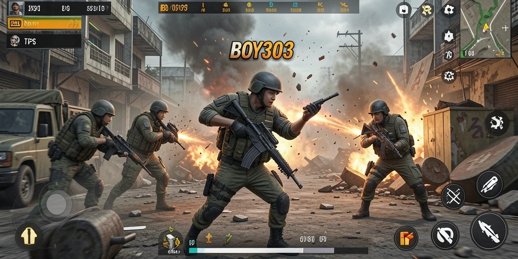 Tampilan gameplay seru BOY303 dengan aksi mendebarkan.