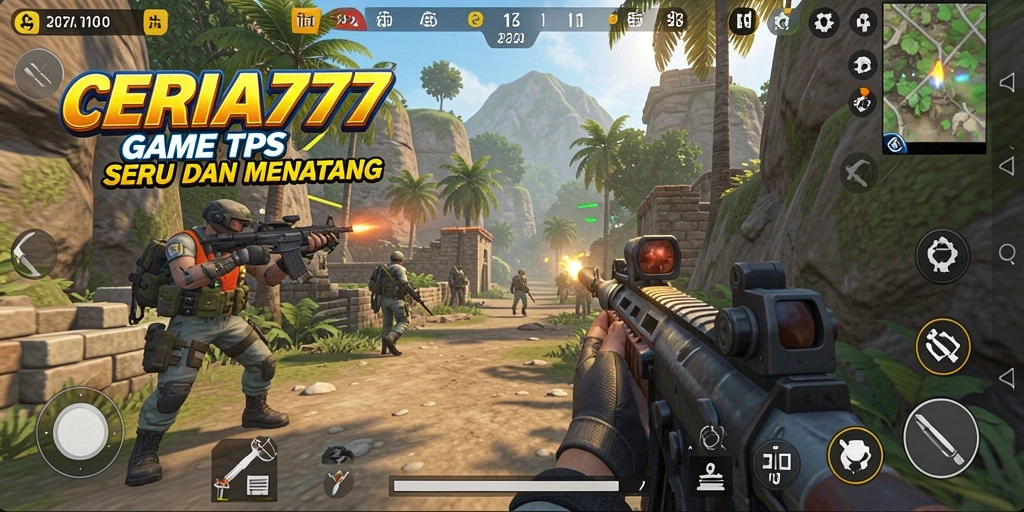 Screenshot gameplay CERIA777 menampilkan aksi pertarungan yang mendebarkan.