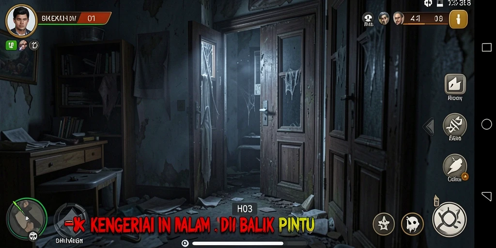 Gameplay H03 yang penuh ketegangan dan kengerian.