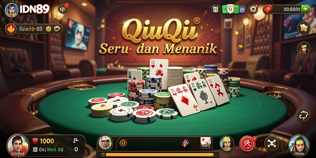 Screenshot gameplay QiuQiu IDN89 yang menarik.