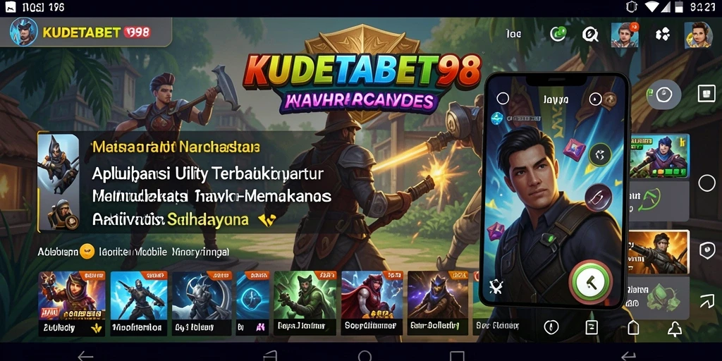 Tampilan intuitif dari KUDETABET98 yang memudahkan pengaturan aktivitas.