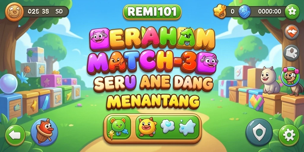 Tampilan gameplay <strong>REMI101</strong> yang menantang dan seru.