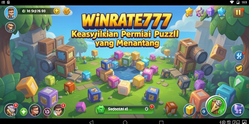 Tampilan menarik dari gameplay Puzzle yang menantang.